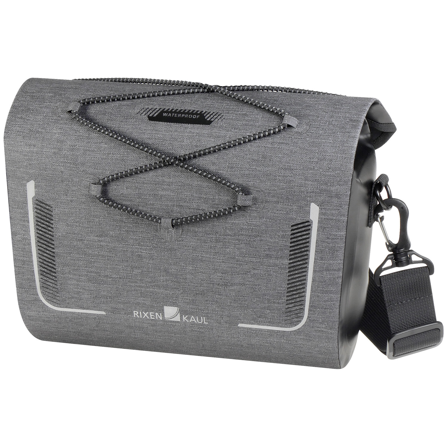 Klickfix Tasche Baggy Waterproof grau